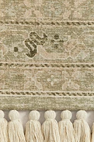 Patterned Rug with Fringe