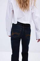 Flared Low Jeans