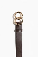 Ring-Detail Belt
