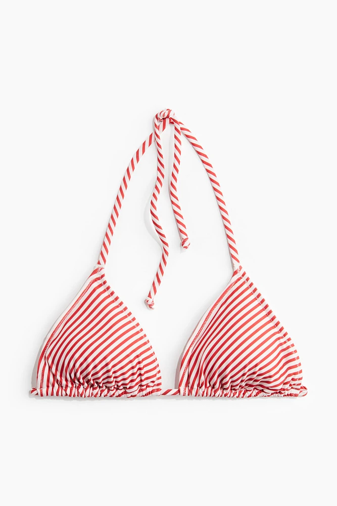 Haut de bikini triangle coussiné