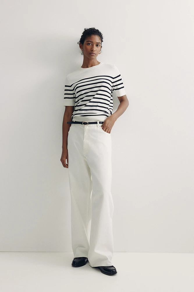 Fine-Knit Top