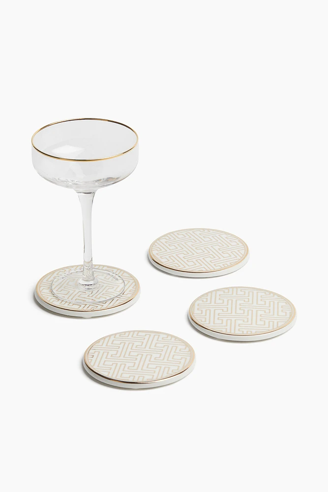 4-pack Porcelain Coasters