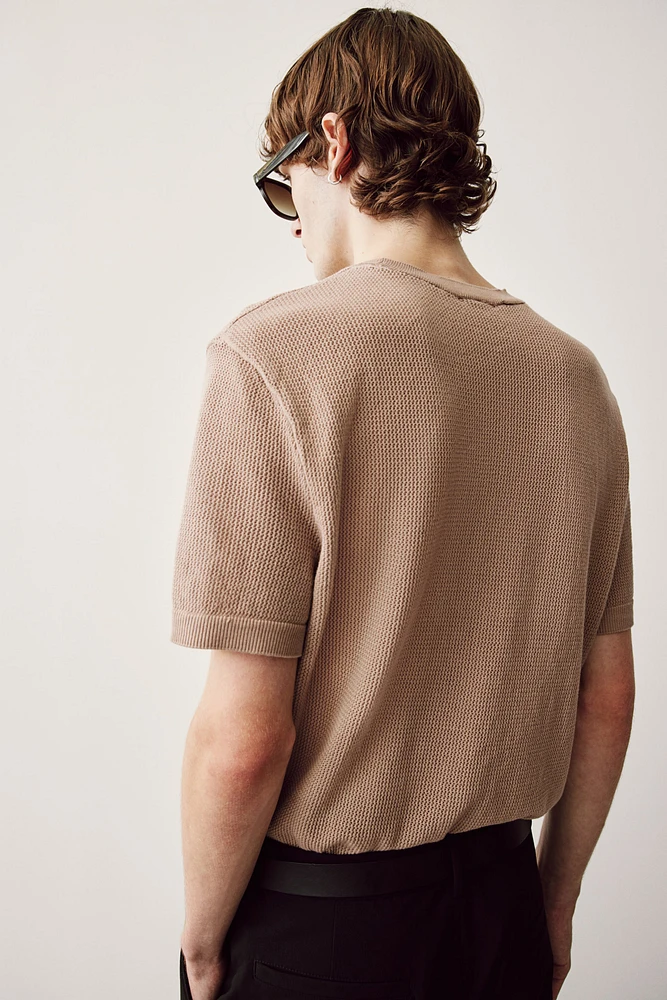 T-shirt tissé Coupe Amincie