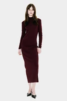 Mock Turtleneck Bodycon Dress