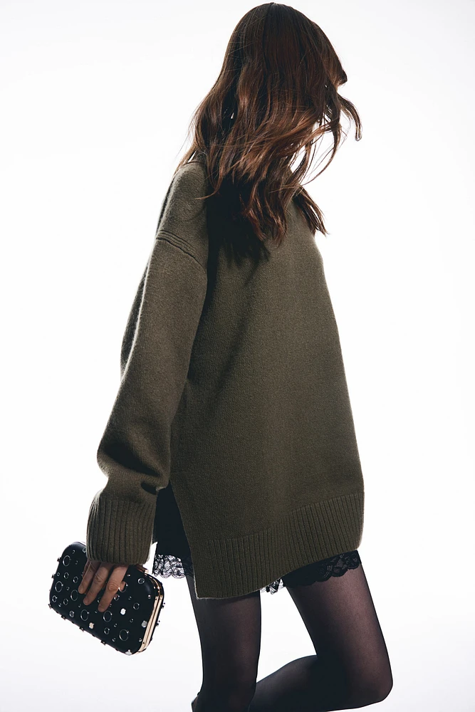 Oversized Turtleneck Sweater