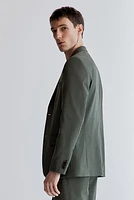 Slim Fit Single-Breasted Jacket