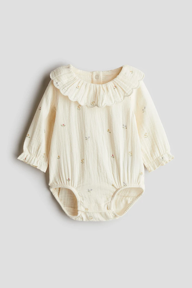 Cotton Muslin Romper Suit