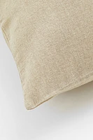 Linen-blend Cushion Cover