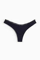 3-pack Cotton Thong Briefs