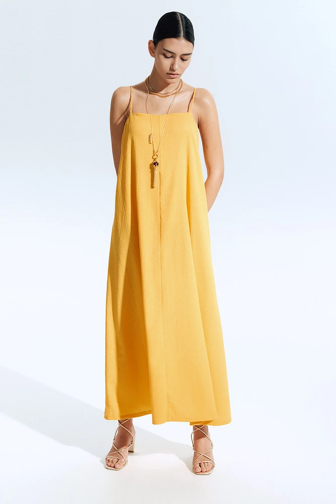 Crinkled Slip Dress