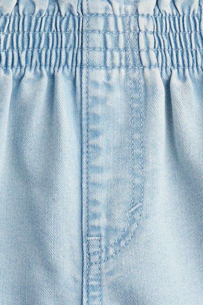 Short en denim Coupe Flottante