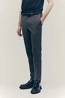 Slim-Fit Tailored Pants