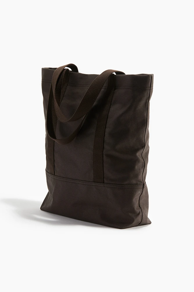 Waxed Canvas Tote Bag