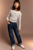 Straight Leg Jeans