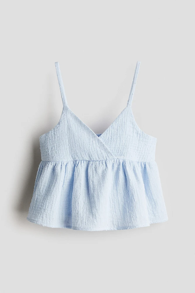 V-Neck Strappy Top