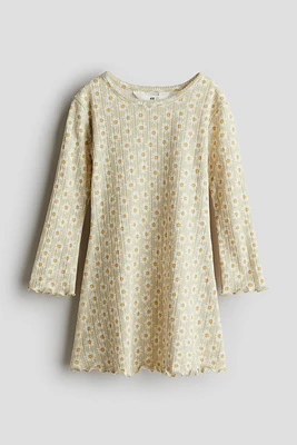 Long-Sleeved Jersey Dress