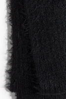 Fluffy-Knit Scarf