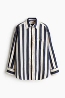 Chemise ample en lin