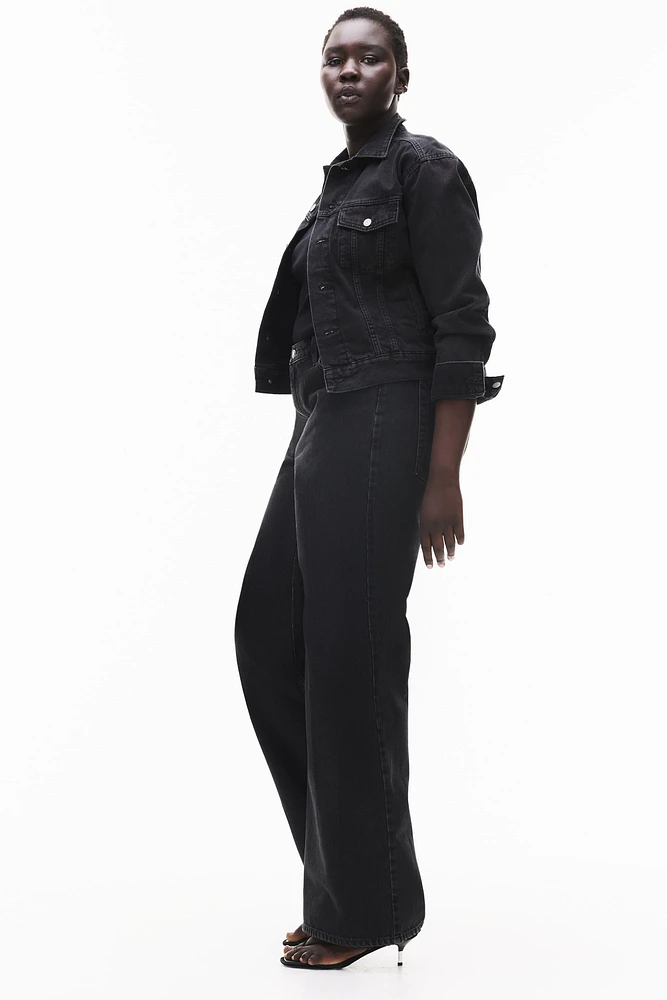 Curvy Fit Wide Ultra High Jeans