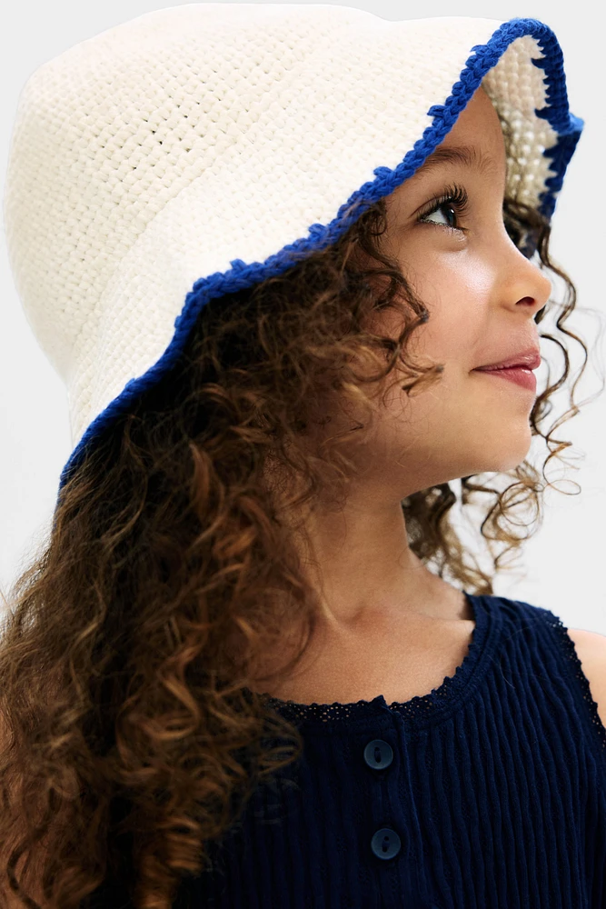 Pointelle Cotton Tank Top