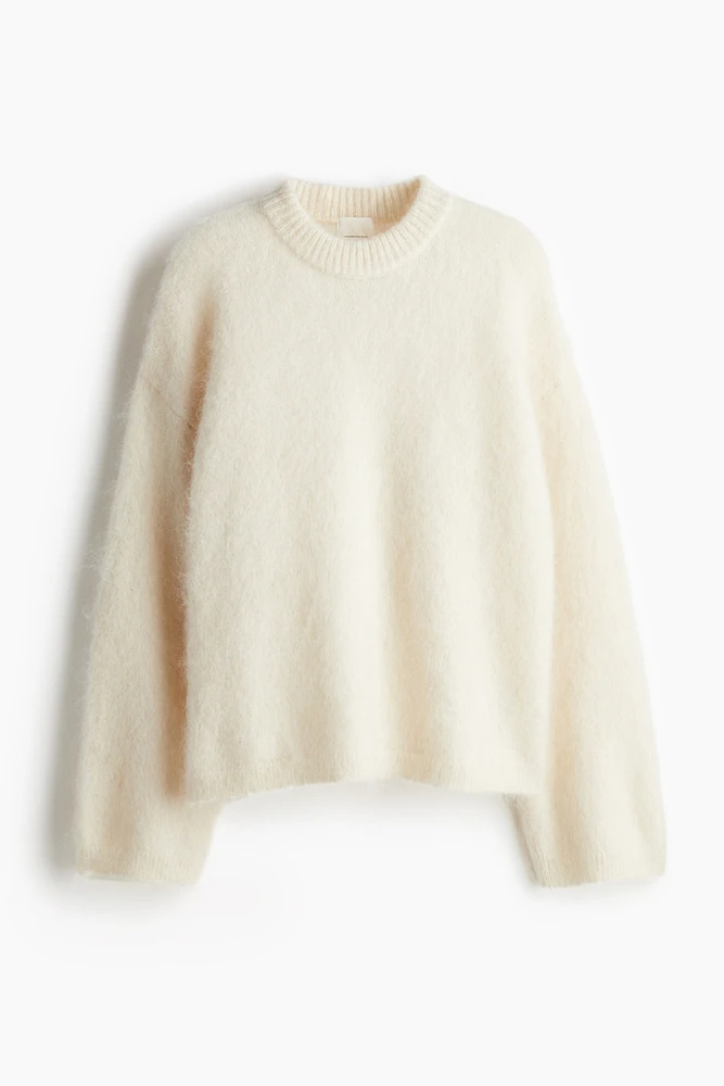 Oversized Mohair-Blend Sweater