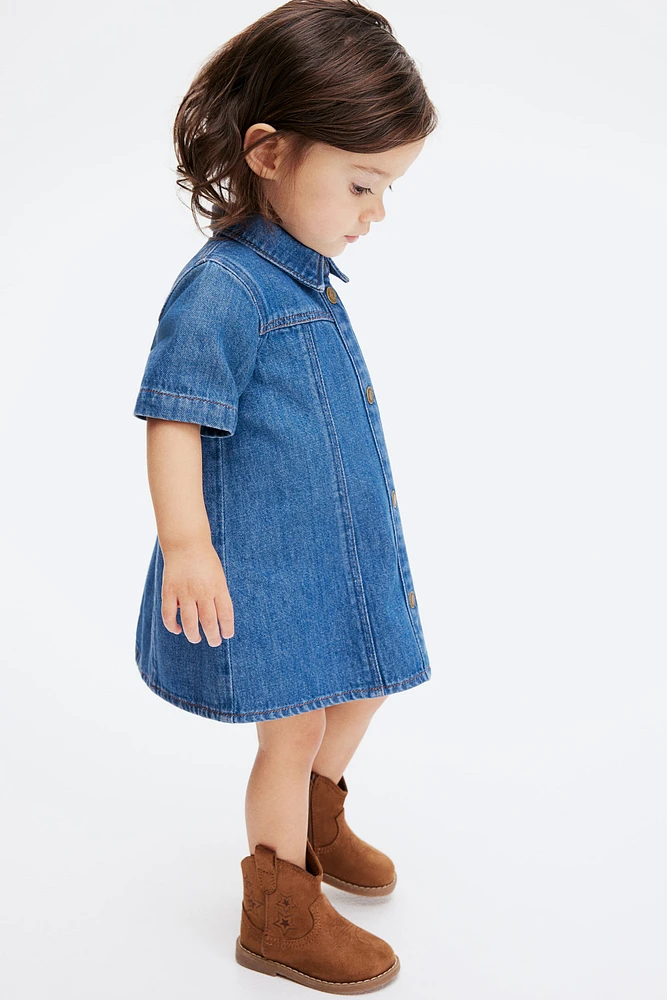 A-Line Denim Dress