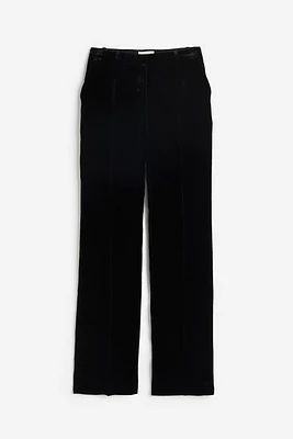 Silk-blend Velvet Pants