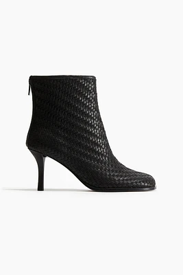 Bottines tressées