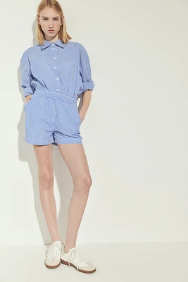 Poplin Pull-on Shorts