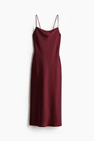 Tie-Detail Slip Dress