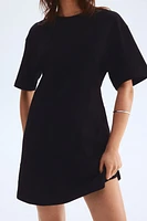 Defined-Waist T-Shirt Dress