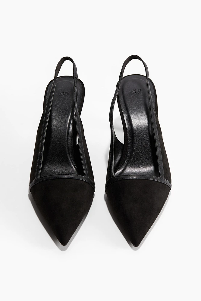 Pointed Slingbacks