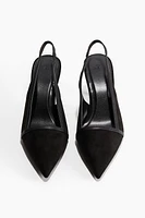 Pointed Slingbacks