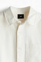 Regular-Fit Cotton Twill Overshirt