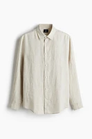 Regular-Fit Linen Shirt