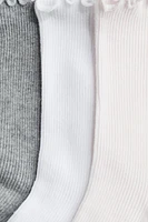 5-pack Rib-knit Socks