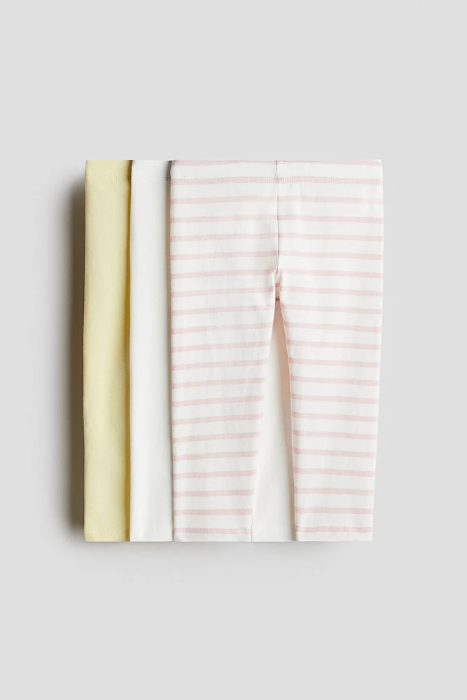 3-pack Cotton Leggings