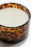 Large Scented Candle in Glass Holder