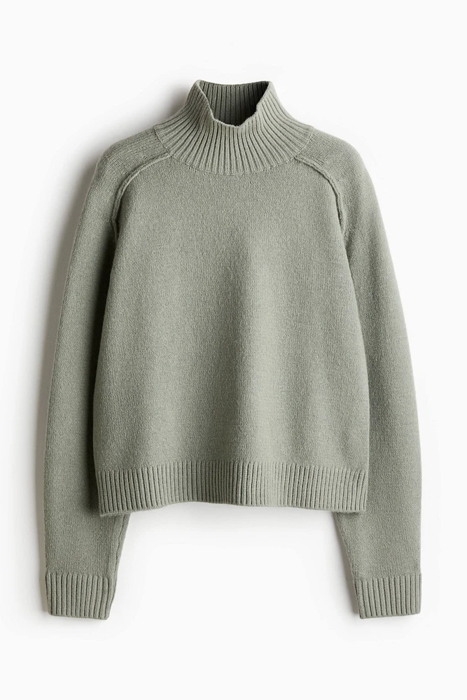 Mock Turtleneck Sweater