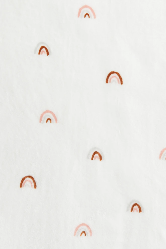 Patterned Fleece Throw