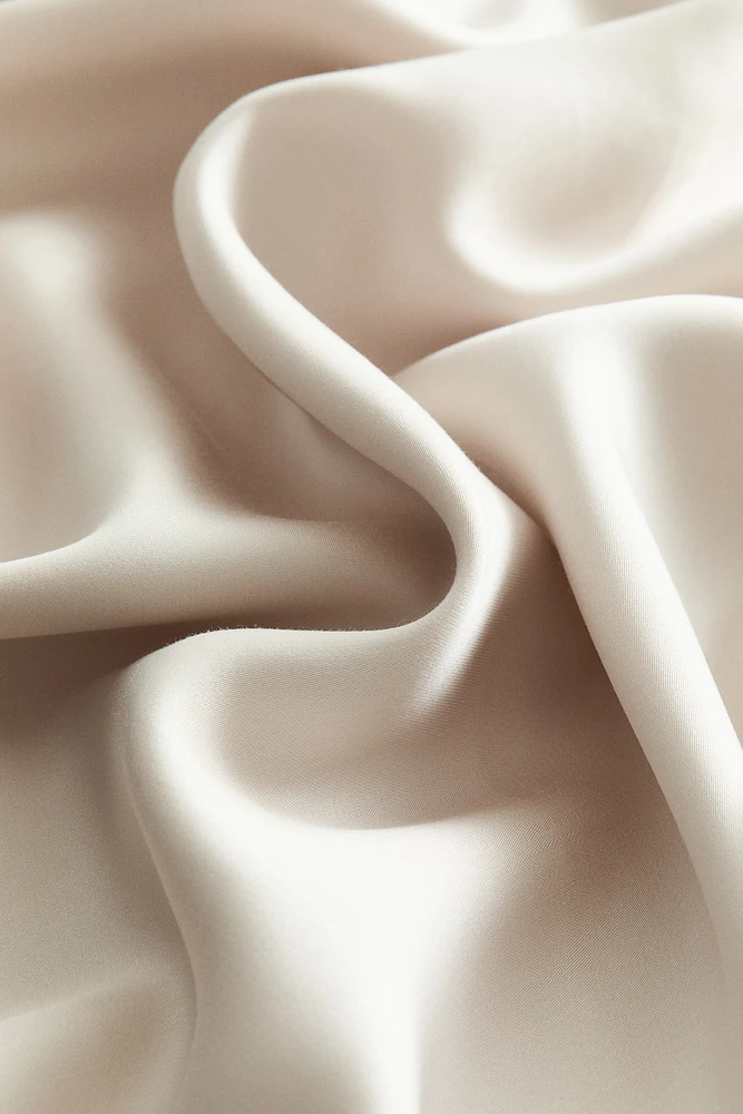 Taie d'oreiller en satin
