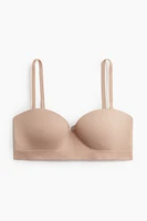 Seamless Padded Balconette Bra