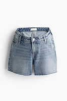 MAMA Short en jean Before & After