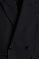 Relaxed-Fit Double-Breasted Blazer