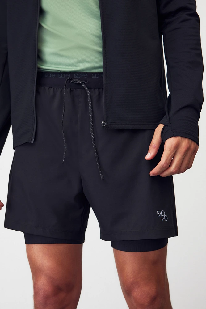 Double-Layered Running Shorts DryMove™