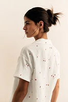 Pyjama en mousseline de coton