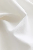 Washed Linen-blend Pillowcase