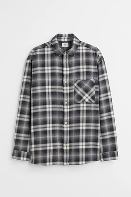 Relaxed Fit Twill Shirt