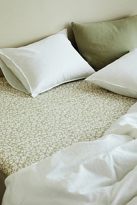 King/Queen Cotton Fitted Sheet
