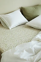 King/Queen Cotton Fitted Sheet